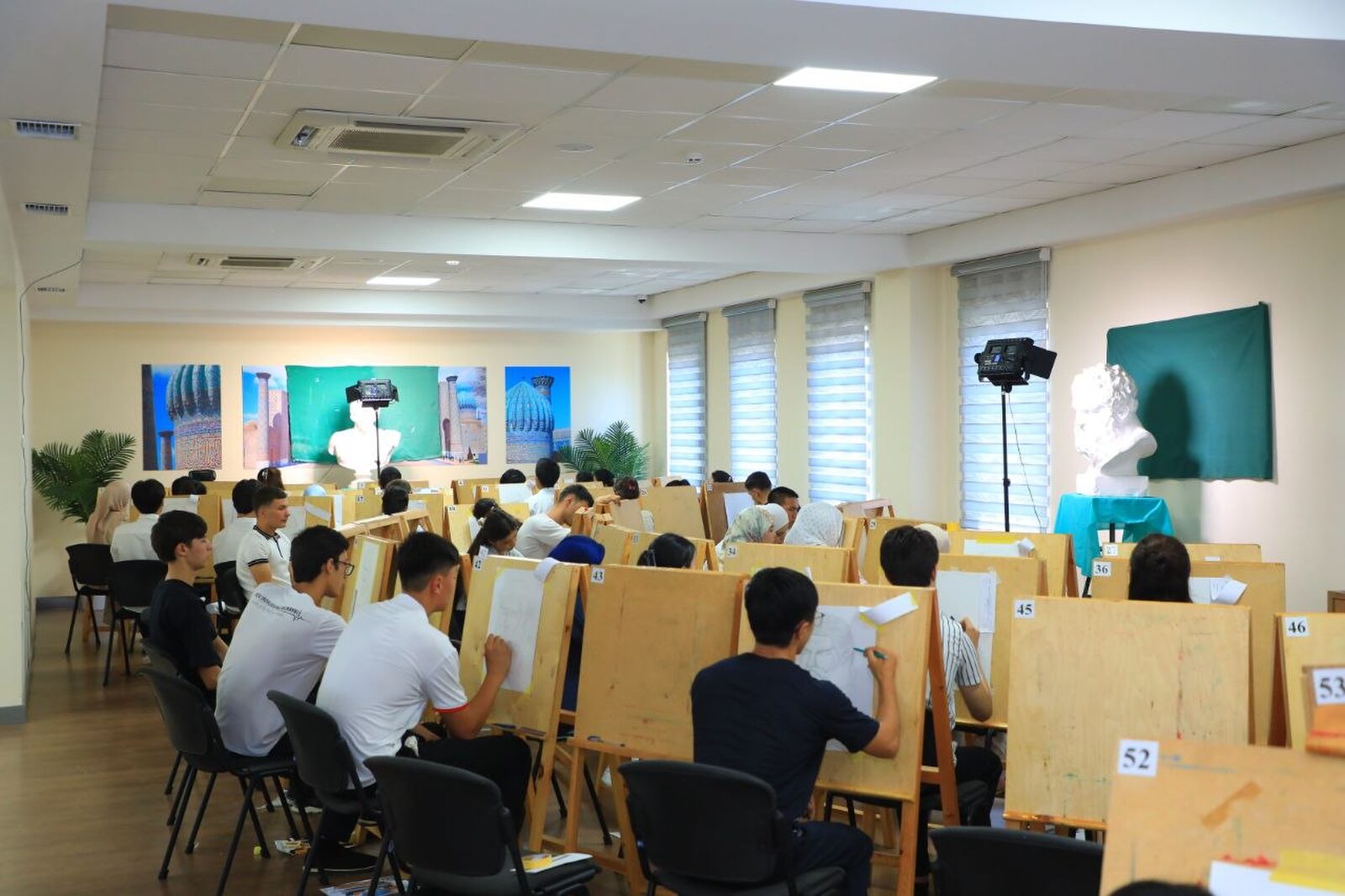 Toshkent arxitektura-qurilish universitetida ijodiy imtihonlar boshlandi